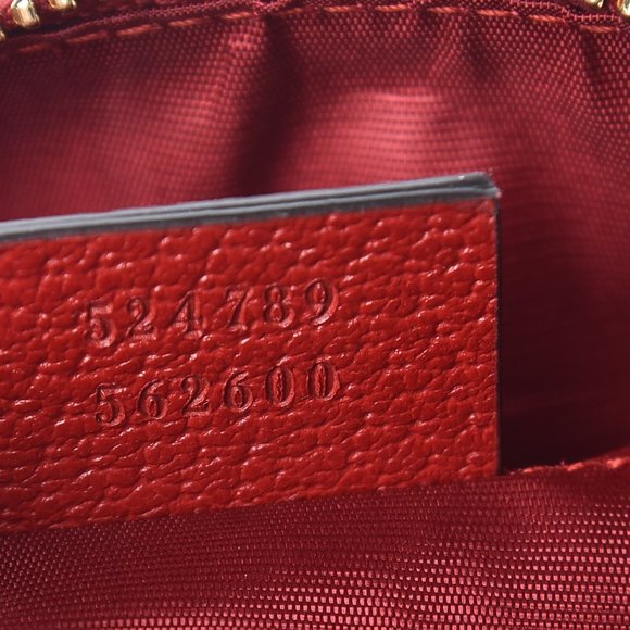 Gucci Sylvie Stripe Travel Pouch in Red, White and Blue NEW W DUSTBAG - Picture 6 of 7